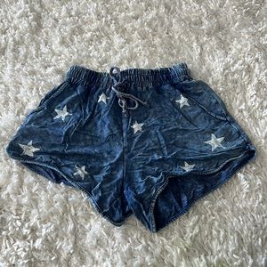 Navy Star Shorts